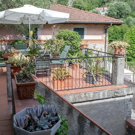 公寓 Alassio-villa-sea-view 阿拉西奥